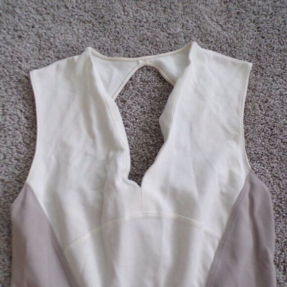 Slimming Stella Mccartney  colorblock bodycon Cocktail Party dress M - Picture 6 of 11